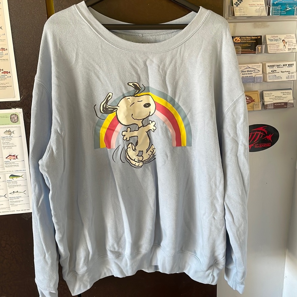 Peanuts Snoopy sweatshirt. Women’s size 3X
